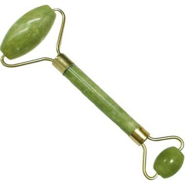 JadeGlow™ %100 Doğal Yeşim Taşı Çift Taraflı Yüz Masaj Aleti (Jade Roller)