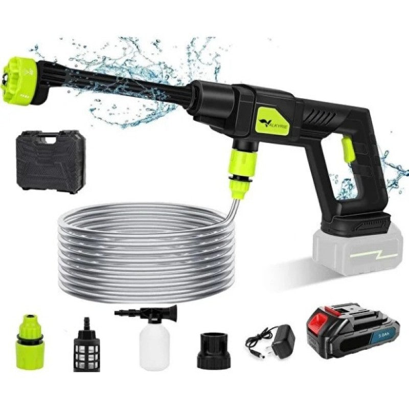 AquaJet™ Şarjlı Kablosuz Tazyikli Araç & Bahçe Yıkama Makinesi