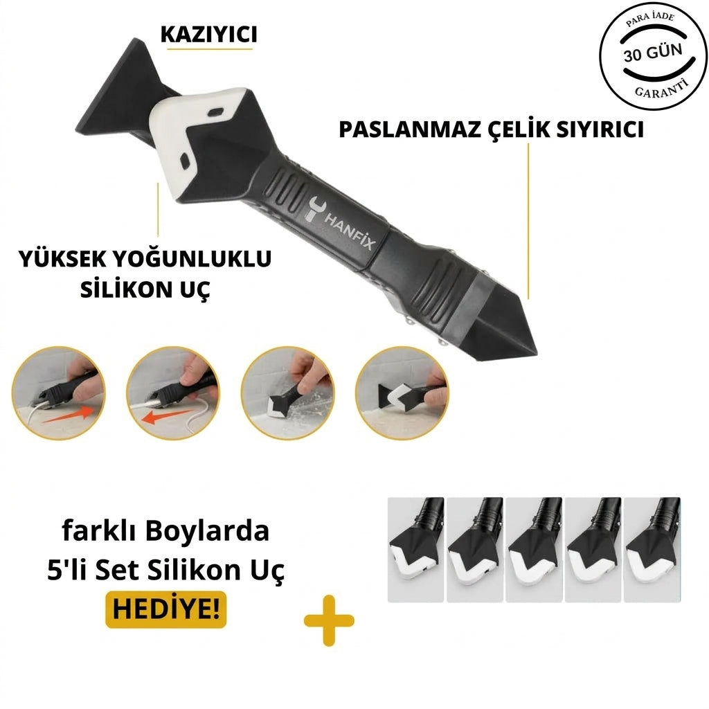 Hanfix™ Derz - Silikon Kazıyıcı ve Uygulayıcı