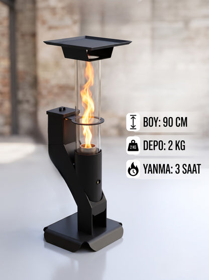 HAN ISI Premium™ - Pratik Mini Kamp ve Balkon Pelet Sobası